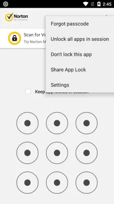 Norton App Lock android App screenshot 5